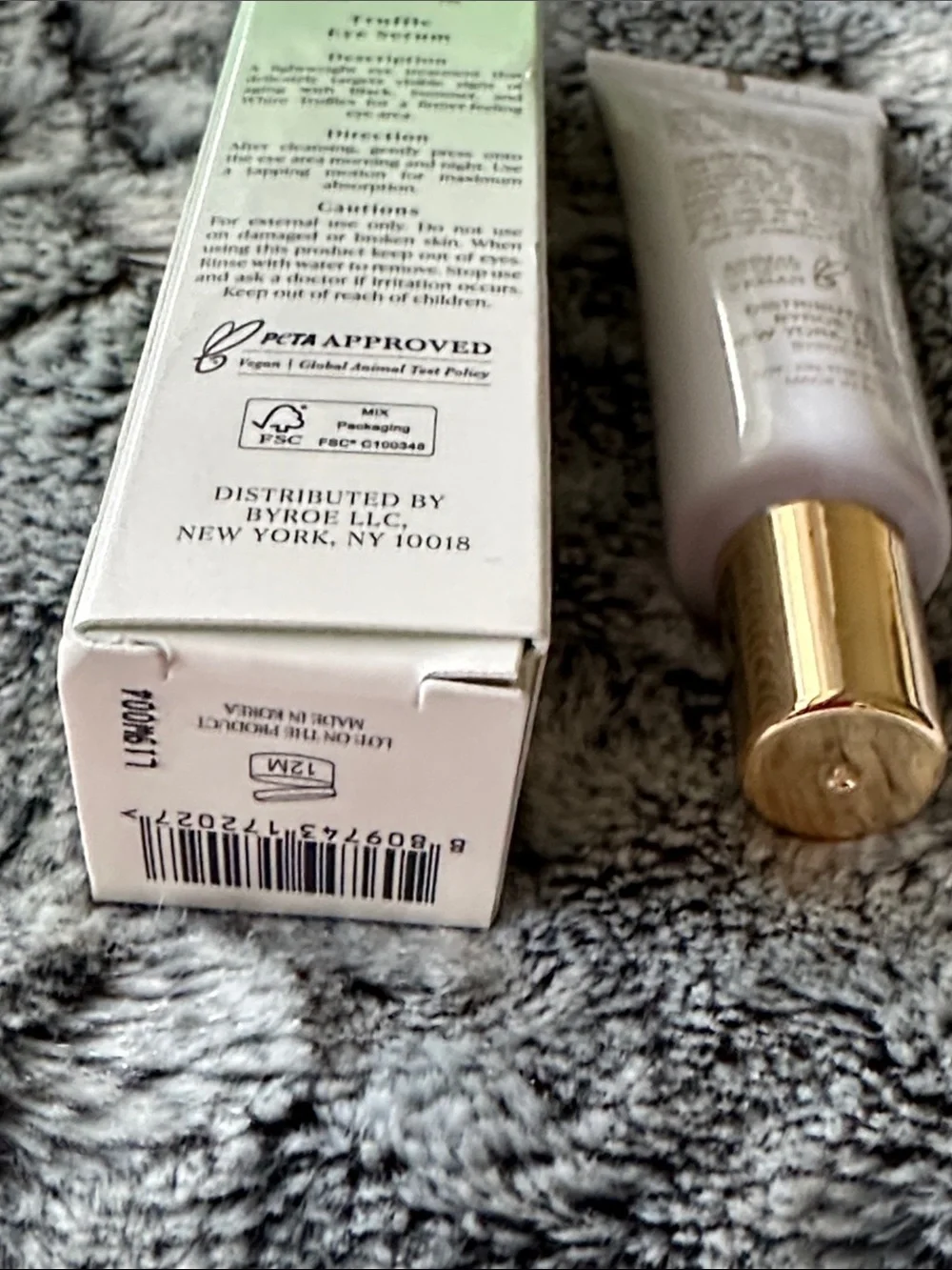 NIB - BYROE New York Truffle Eye Serum